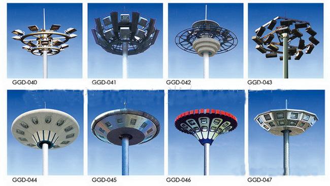 15M LED hohe Mast-heller Pole-Landstraße/Flughafen-hohe Mast-Lichtmast ISO 9001 0