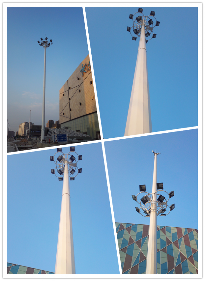Piazza, die 1000W malt 80M hohen Mast außerhalb hellen Polen, BV beleuchtet 1