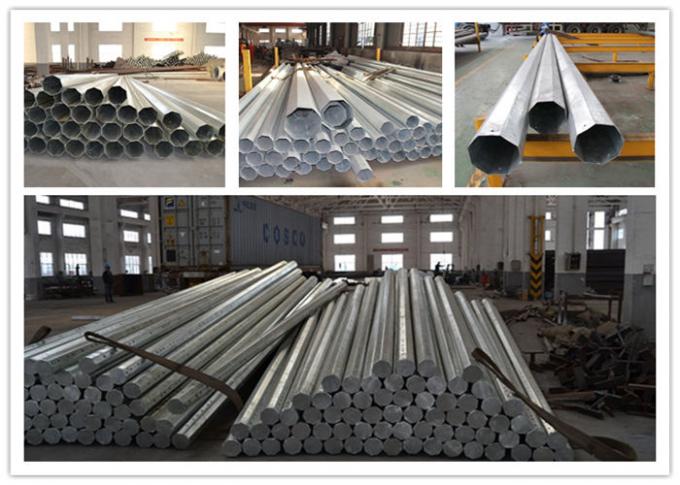 Verteilung elektrischer Stahl- Röhren-Pole Q345 Q360 mit elektrischen Zusätzen 2