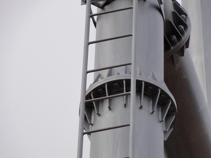 220 KV galvanisierten weit verbreiteten Stahl- Rohr-Rohr-Mono-Pole-Turm 10m-200m 7