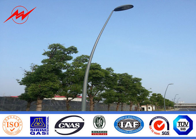 Galvanisations-StraßenlaternePolen, Straßen-elektrisches Licht Pole des heißen Bad-IP65 1