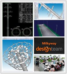 Jiangsu milky way steel poles co.,ltd Fabrik Produktionslinie