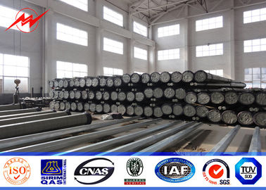 China Stärke Röhren- Stahl-Pole 230kv 3mm mit vorgespannten Ankerbolzen-Zusätzen fournisseur