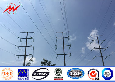 China Höhen-konischer Electric Powers Pole 5mm Dans 15M Galvanisations-Standard 1250 Stärke-ASTM A123 fournisseur