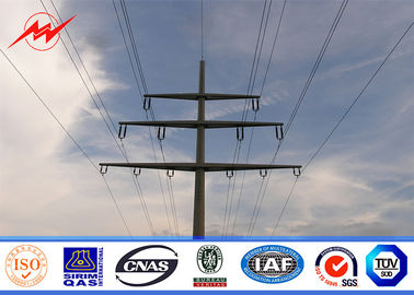 China Sich verjüngender zwei Galvanisations-Stahlstandard der Abschnitt-elektrischer Strommast-ASTM A123 fournisseur