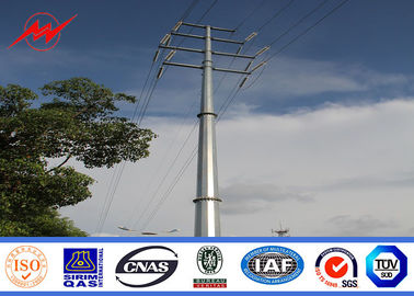 China Mittelspannungs-elektrische Leistung Pole, kundengebundener elektrischer Stahl-Strommast fournisseur