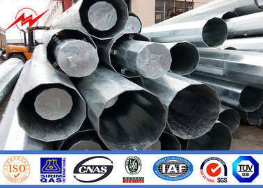 China 11kv - 550kv Stahl- Röhren-Pole mit Galvanisations-Oberflächenbehandlung fournisseur