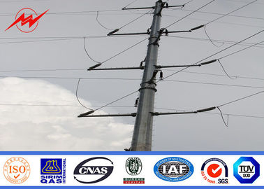 China Stromleitung 11m 8KN elektrische Leistung Pole mit Galvanisierungs-Oberflächenbehandlung fournisseur