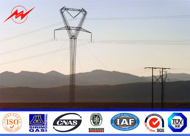 China 15M galvanisierte Stahlgebrauchsröhrenenergie elektrischer Pole Venezuela für Verteilung der elektrischen Leistung 33KV fournisseur