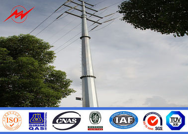China Doppelleitung elektrischer Stahl- Röhren-Pole für Strom-Verteilung fournisseur