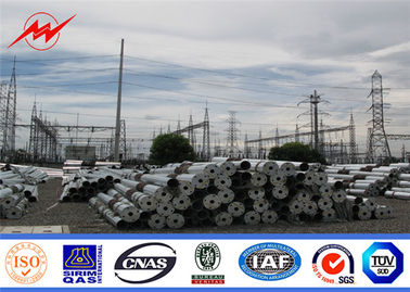 China Türme der Fernleitung 110kv 132kv und Gittermastdoppelleitung galvanisierten Strommaste fournisseur