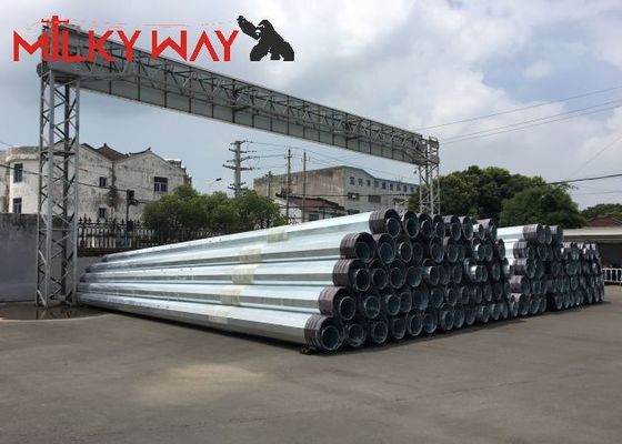 China 12M 16KN Stahlrohr elektrische Pole für elektrische Verteilungsleitungen Übertragungsprojekt fournisseur