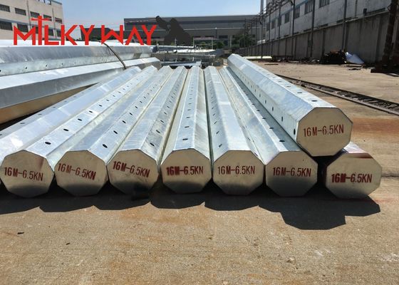 China Feuerverzinkter Strommast für die Stromübertragung mit kundenspezifischer Höhe fournisseur