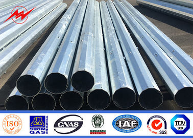 China 15m galvanisierte elektrische Pole-Spalten-Stahlstromleitung ISO-Zustimmung fournisseur
