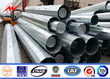 China 15M Fernleitung galvanisierter Stahl-Pole mit Drittpartei-Zertifikat fournisseur