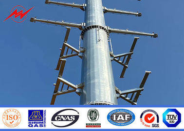 China 18m 22m rundes galvanisiertes Metall Pole heißen Bad-132kv für Fernleitung fournisseur