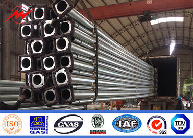 China Hot Dip Galvanized elektrische Strompfosten für City Square Wharf und Stadion fournisseur