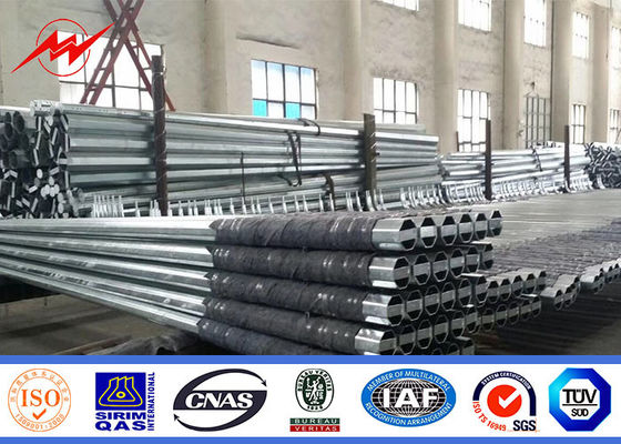 China Epc-Auftragnehmer 132kv -Stahl röhrenförmiger elektrischer Pole fournisseur