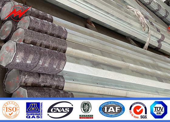 China 6 mm galvanisierte Stromübertragungspole mit individueller Länge fournisseur