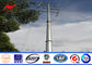 Billigster Telekommunikationsturm Stahlstrommast für overheadline 120kv Projekt fournisseur