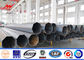 Besonders angefertigt ringsum Hochspannungs- Stahl- Röhren-Polen mit dem Querarm ISO9001: 2008 fournisseur