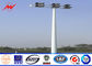Galvanisierter 30M hoher Mast Pole mit Handkurbel für Parkplatz-Beleuchtung fournisseur