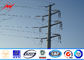 Konische 10M Stahl- Röhren-Pole für 110kv Netzverteilungs-Übertragungsleitung fournisseur