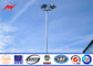 Rostfester runder hoher Mast Pole mit 400w HPS beleuchtet Bridgelux-Chips fournisseur