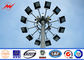 Rostfester runder hoher Mast Pole mit 400w HPS beleuchtet Bridgelux-Chips fournisseur
