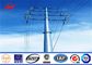 Elektrische Leistung 8KN Pole der Galvanisations-12m für Verteilungs-Kraftübertragung fournisseur