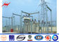Spitzen Sie sich Stahl- Strommaste Röhren- Stahl-Polen für Übertragungsleitung 220kv zu fournisseur
