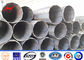 Bitumen-Stahlstrommast 132KV 18m für Afrika-Netzverteilung fournisseur