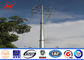 Mittelspannungs-elektrische Leistung Pole, kundengebundener elektrischer Stahl-Strommast fournisseur