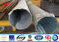 15m 450daN Bitumen Diameter 100mm-300mm Electric Galvanized Steel Pole fournisseur