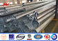 S500 Q345 Verzinkter Stahlübertragungspol Kegel ASTM A123 fournisseur