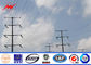 Stahl des Grad-65 60 der Höhen-Ft elektrischen Leistung Pole für 138 KV-Fernleitung fournisseur