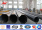 17m 1800Dan elektrischer galvanisierter Röhren- Stahl-Pole für äußere Verteilungs-Linie fournisseur