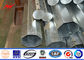 11kv - 550kv Stahl- Röhren-Pole mit Galvanisations-Oberflächenbehandlung fournisseur