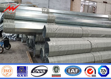 10M 33kv Übertragungsleitung Hot Dip Galvanized Steel Power Pole mit anpassbarem Design fournisseur