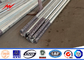 Bitumen elektrischer Strom Pole Übertragung Stahl Pole 36mm Q345 fournisseur
