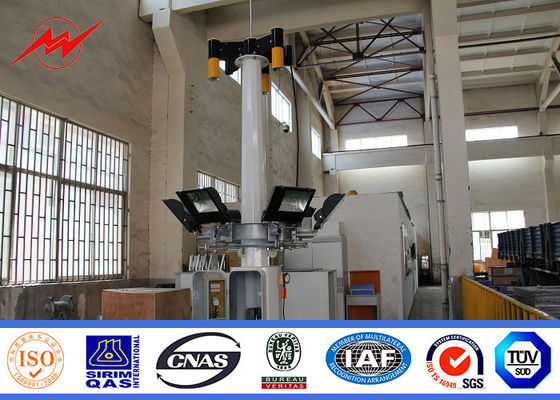 Fußball-Stadions-hoher Mastlichtmast des Rostschutzmittel-30m mit anhebendem System