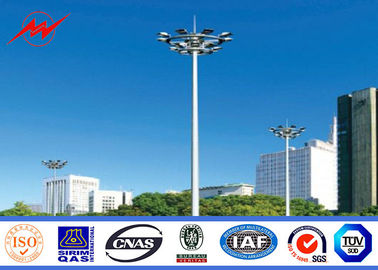 Polygonaler Stadions-Fußball-hoher Mast heller Pole der Gewohnheits-25m für Seehafen