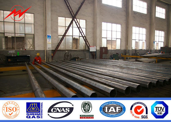 Windundurchlässiger heißes Bad-galvanisierter hoher Mast-Turm, Flughafen-Metall heller Pole