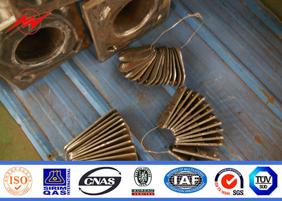 8m einarmiges heißes Bad galvanisierte Stahlpfosten für Fahrstraßenbeleuchtung