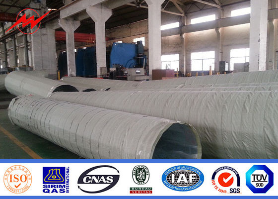 8M 5KN Gr65 Material 3mm Electric Power Pole für 110KV Kraftübertragung