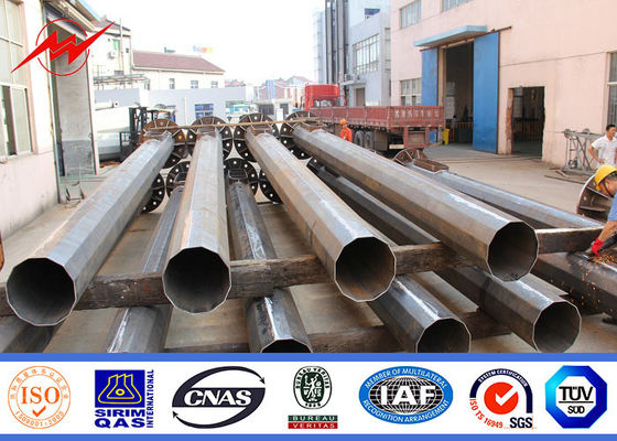 40m polygonale hohe Mastpfosten-Sportzentrumbeleuchtung mit Handkurbel