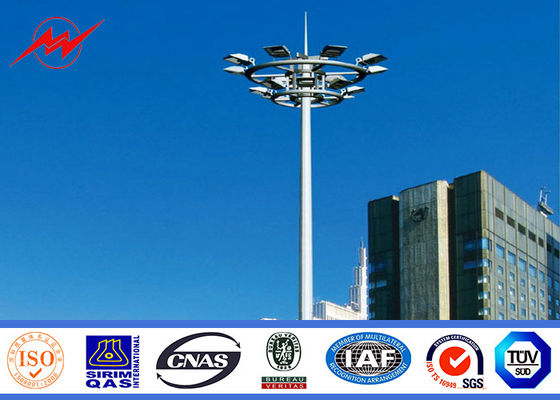 80M galvanisierter malender hoher Mast im Freien Pole mit anhebendem System