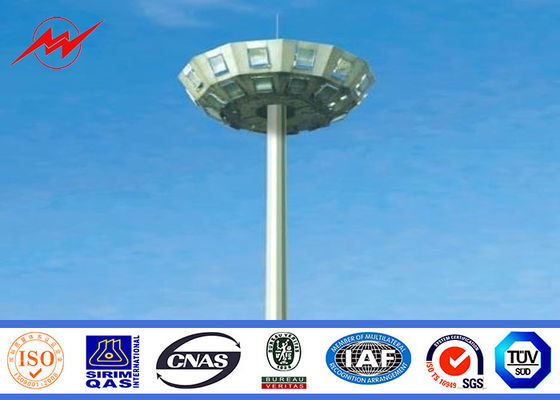 80M galvanisierter malender hoher Mast im Freien Pole mit anhebendem System