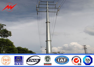 Elektrische Stahlpolen/Eleactrical-Strommast mit Kabel