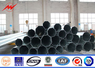 30 Ft 3mm NEA Galvanized Steel Power Pole für obenliegende Linie Projekt